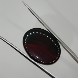 Natural Black Aqeeq Stone 31 Carat