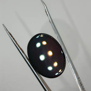 Natural Black Aqeeq Stone 27 Carat