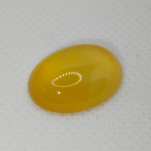 Natural Yellow Aqeeq Stone 36 Carat