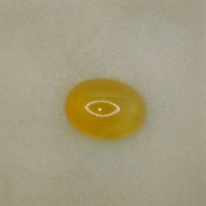 Natural Yellow Aqeeq Stone 25.9 Carat