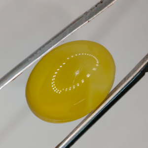 Natural Yellow Aqeeq Stone 36.5 Carat