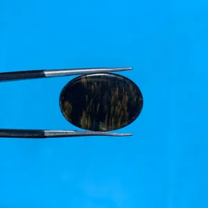 Natural Black Tiger Eye Gemstone 10.20ct Loose Polished Stone